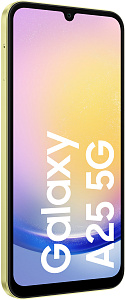Смартфон Samsung Galaxy A25 5G 8/256GB (8 ГБ, 256 ГБ, Жёлтый, Dual nanoSim, Global, Без Rustore)