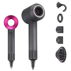 Фен Dyson Supersonic HD08 (Никель/Фуксия)
