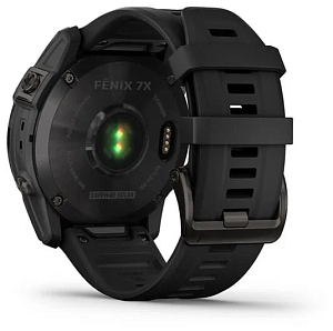 Умные часы Garmin Fenix 7X Sapphire Solar Wi-Fi (Серый)