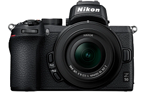 Цифровой фотоаппарат Nikon Z50 Kit 16-50mm VR + 50-250mm VR (Черный)