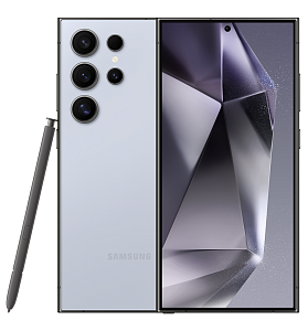 Смартфон Samsung Galaxy S24 Ultra 12/1TB SM-S928B (Синий, 1 ТБ, Global, 12 ГБ, nanoSim+eSim, Без Rustore)