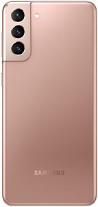 Смартфон Samsung Galaxy S21 Plus 5G 8/128GB (Золотой, 8 ГБ, 128 ГБ, nanoSim+eSim, Global, Без Rustore)