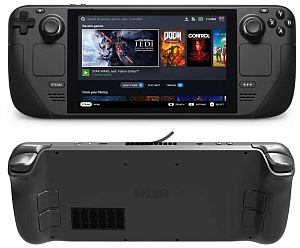 Игровая приставка Valve Steam Deck 256GB (16 ГБ, 256 ГБ, Черный, LCD, 7")
