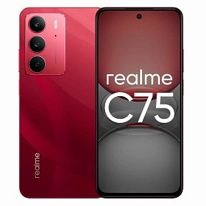 Смартфон Realme C75 (Красный, 8 ГБ, 256 ГБ, Dual nanoSim, RU, Без Rustore)