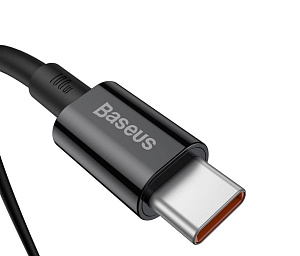 Кабель Baseus Superior Series Fast Charging Type-C 100W 2m (Чёрный)