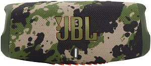 Портативная акустика JBL Charge 5, Global (Зелёный камуфляж, Global)