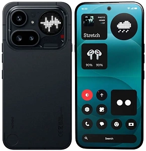 Смартфон Nothing Phone (4a) Pro (Черный, 8 ГБ, 128 ГБ, Dual nanoSim, Global, Без Rustore)