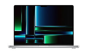 Ноутбук Apple MacBook Pro 14 2023 (M2 Pro 10-Core, GPU 16-Core, 16GB, 512GB) (16 ГБ, 512 ГБ, MPHH3, Серебристый)