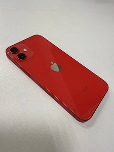 Смартфон Apple iPhone 12 Mini 128GB (128 Гб, Красный, 4 ГБ, nanoSim+eSim, Global, Без Rustore, Уценка)