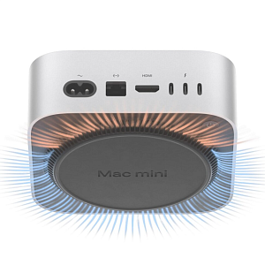 Настольный компьютер Apple Mac mini 2024 (M4 8-Core, GPU 10-Core, 8GB, 512GB) (Серебристый)