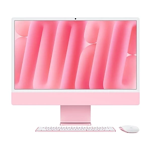 Моноблок Apple iMac 24 2024 (M4 10-Core, GPU 10-Core, 16GB, 256GB) (Розовый, 16 ГБ, 256 ГБ, MWV43)