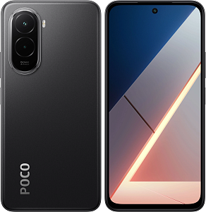 Смартфон Xiaomi POCO M7 (Чёрный, 8 ГБ, 256 ГБ, Global, Dual nanoSim, Без Rustore)