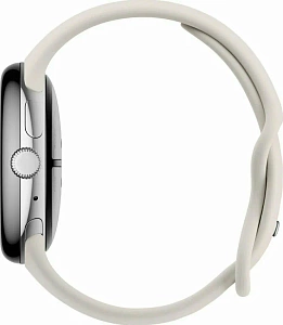 Умные часы Google Pixel Watch 3 41mm (Polished Silver/Porcelain)