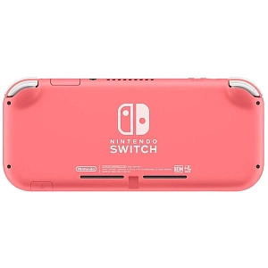 Игровая приставка Nintendo Switch Lite (Коралловый, 32 ГБ, 5.5", LCD, Global)