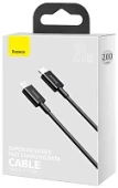 Кабель Baseus Superior Series Fast Charging Data Cable USB to Type-C 66W 1m (Чёрный)